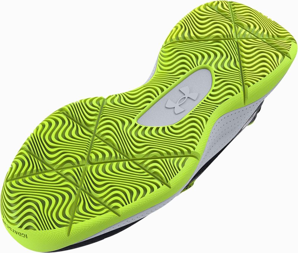 Buty Do Koszykówki Vans UA Playoff Core Stripe Dziewczynka Czarne Szare | QNFD64580