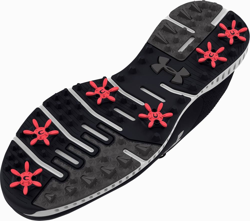 Buty Golfowe Vans Curry Flow Go Męskie Czarne Metal Srebrne | FLRD18254