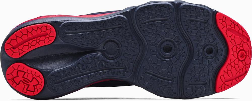 Buty Treningowe Vans UA Beam Stripe Chłopięce Czerwone | RINX58017