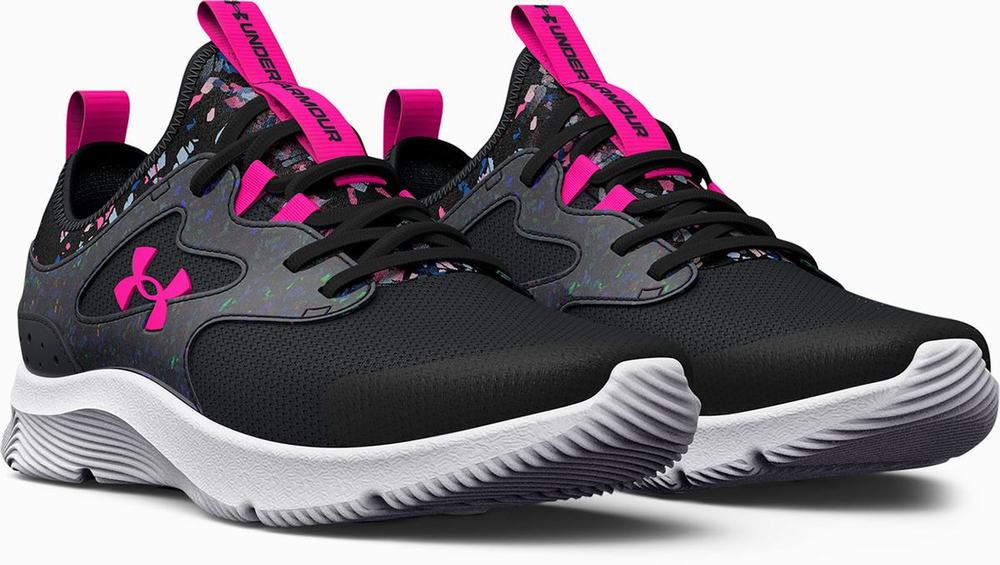Buty Treningowe Vans UA Drive Tapered Dziewczynka Czarne Różowe | QFGO56397