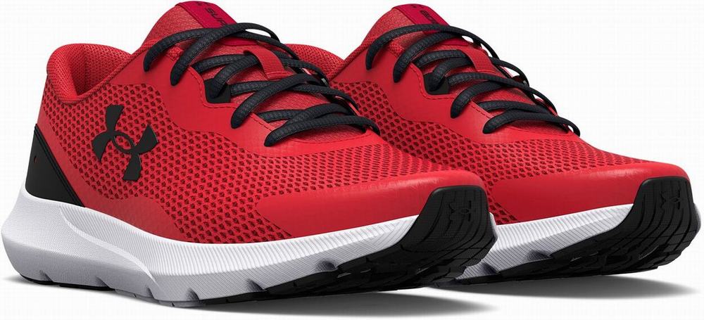 Buty Treningowe Vans UA Homeplate Tech Chłopięce Czerwone Białe | KMRA13480