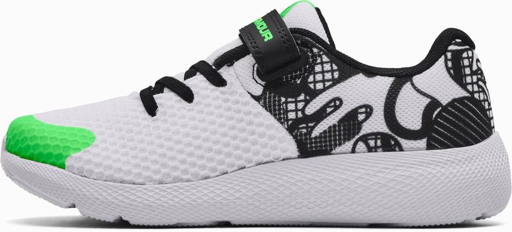 Buty Treningowe Vans UA Logo Repeat Chłopięce Białe Zielone | OQBT61754