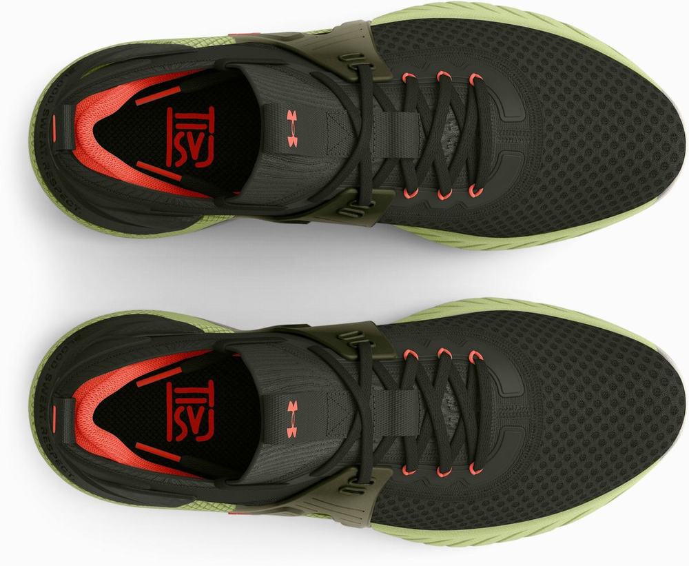 Buty Treningowe Vans UA Systems Męskie Zielone Oliwkowe | IKYX32694