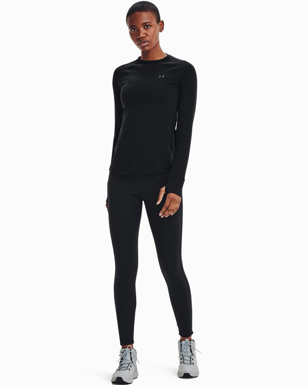 Legginsy Vans Damskie Czarne Szare | TPFR18604