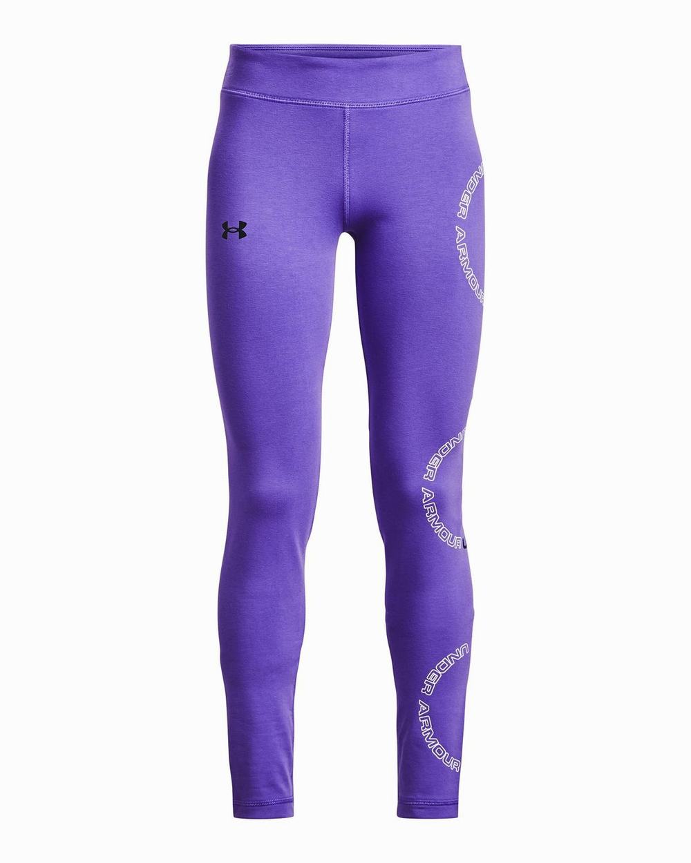 Legginsy Vans UA IntelliKnit Phantom 2.0 Crew Dziewczynka Fioletowe Czarne | CFHV92481