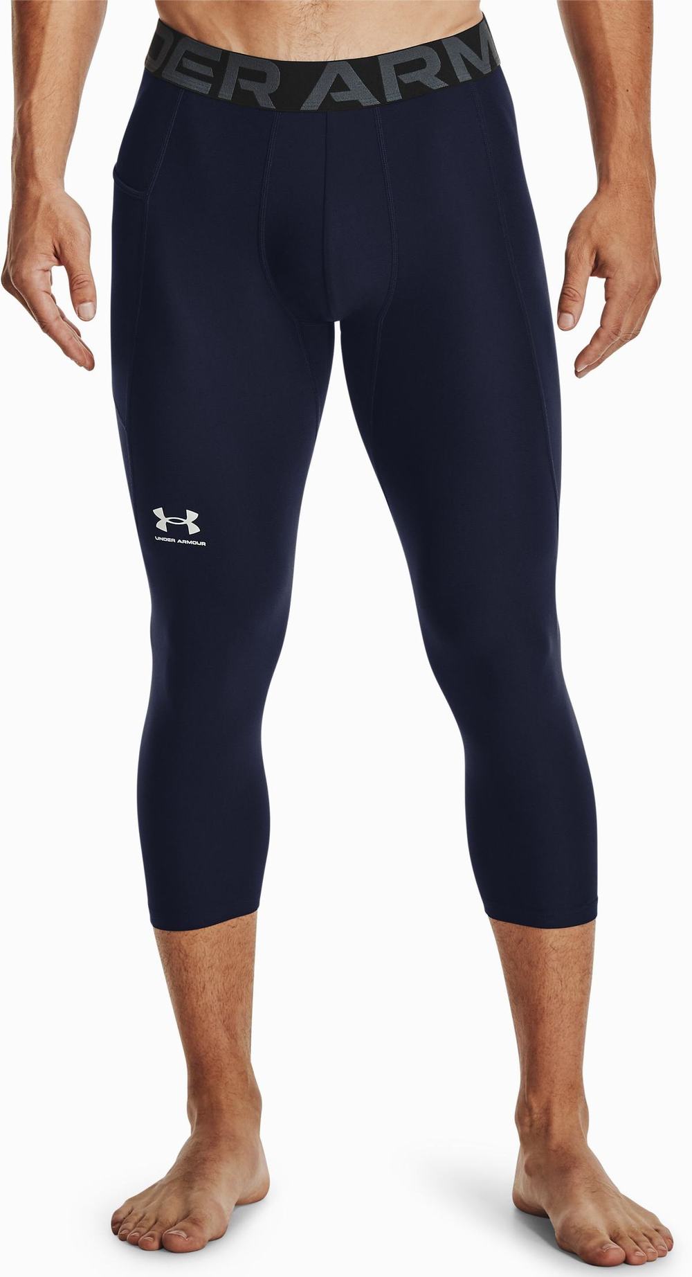 Legginsy Vans UA Storm Hardwoods STR Męskie Granatowe Białe | KYRB30186