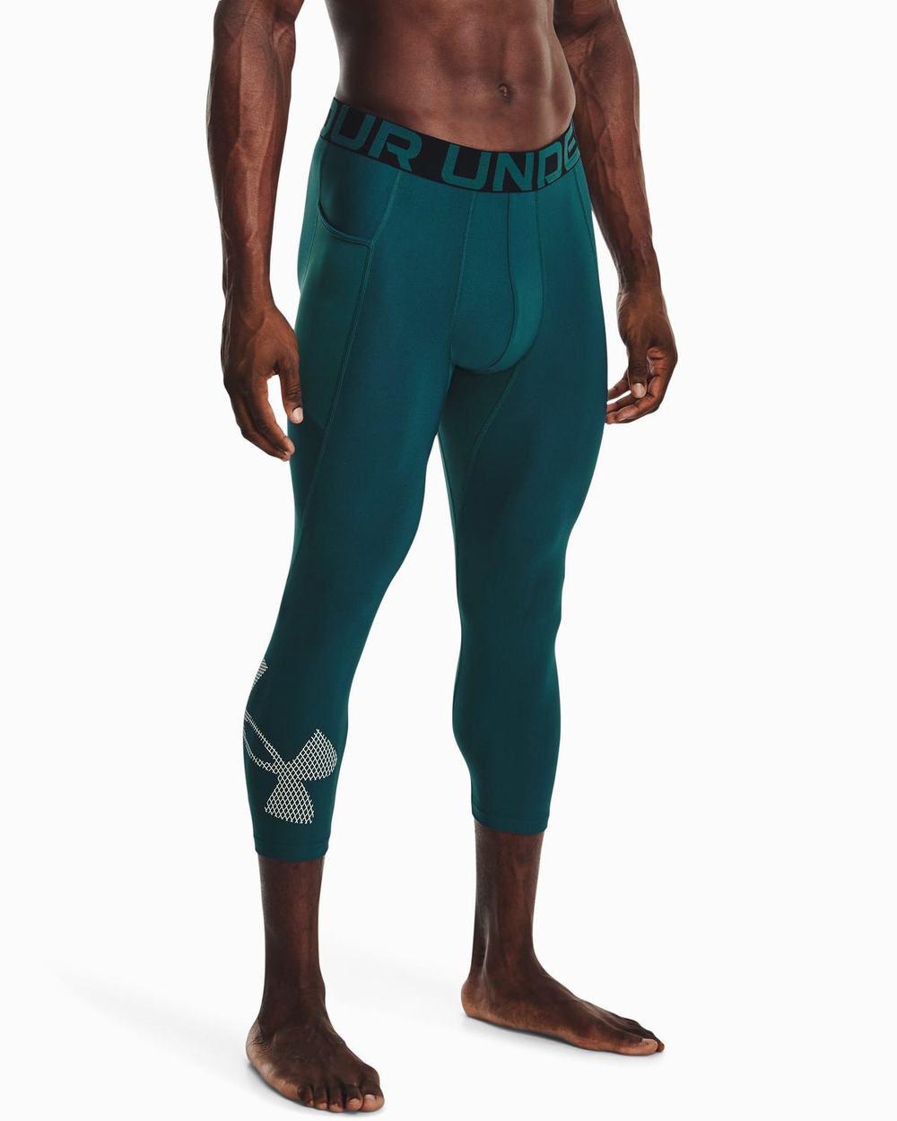 Legginsy Vans UA Stormproof Repel Rain Męskie Turkusowe Zielone | APXB37021