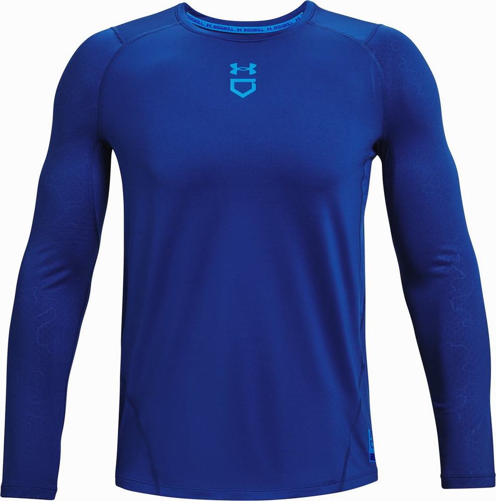 Long Sleeve Vans UA Draft 24 oz. Męskie Królewski Niebieski Niebieskie | IZXO80256