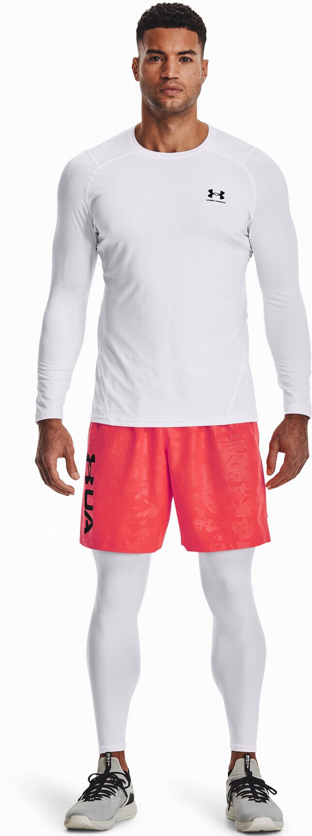 Long Sleeve Vans UA Storm Ridge Reaper Raider HD Męskie Białe Czarne | COVL06579