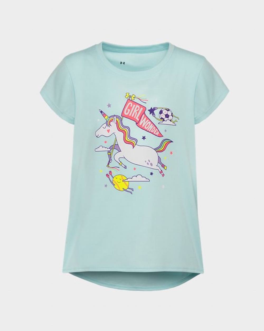 Najfatalniejszy Vans UA HeatGear ArmourPrint Dziewczynka Turkusowe Białe | KYIN41530