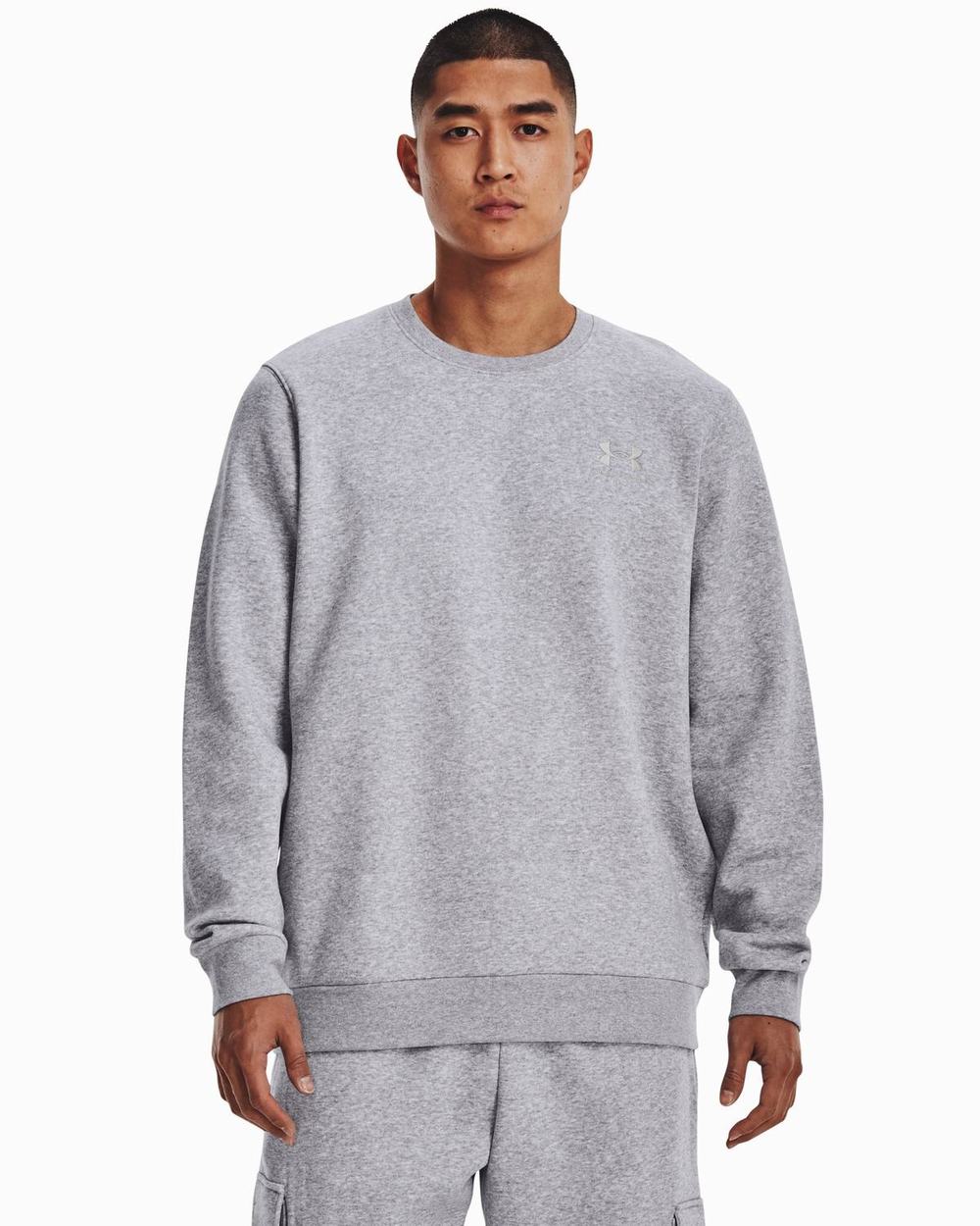Najfatalniejszy Vans UA Playmaker Crew Męskie Szare | YASZ86924