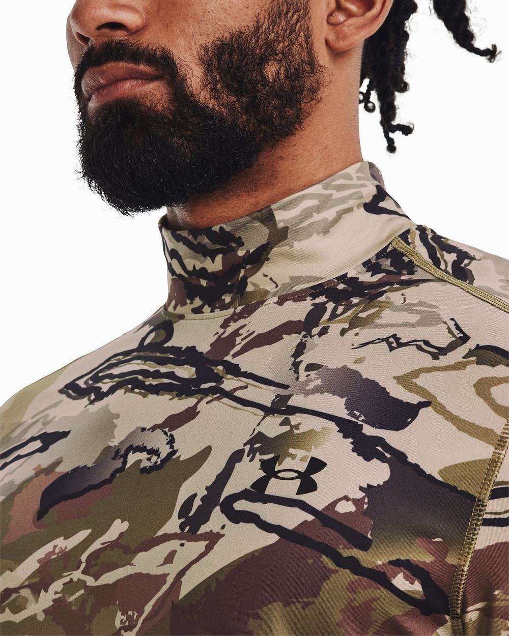 Najfatalniejszy Vans UA Stacked Logo Fill Męskie Beżowe Camo Czarne | BTWL68479
