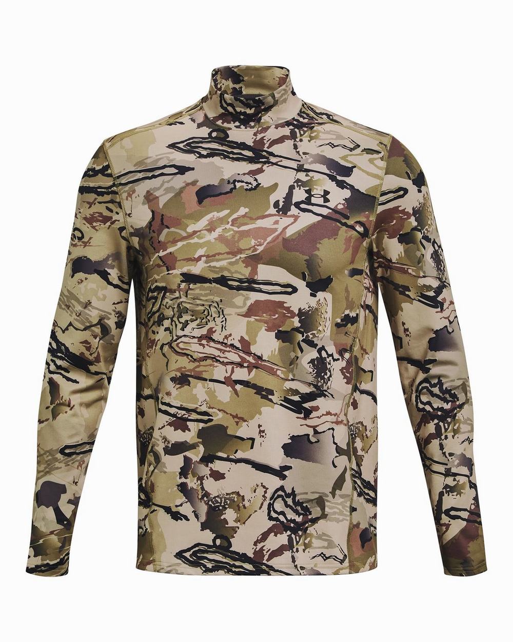 Najfatalniejszy Vans UA Stacked Logo Fill Męskie Beżowe Camo Czarne | BTWL68479