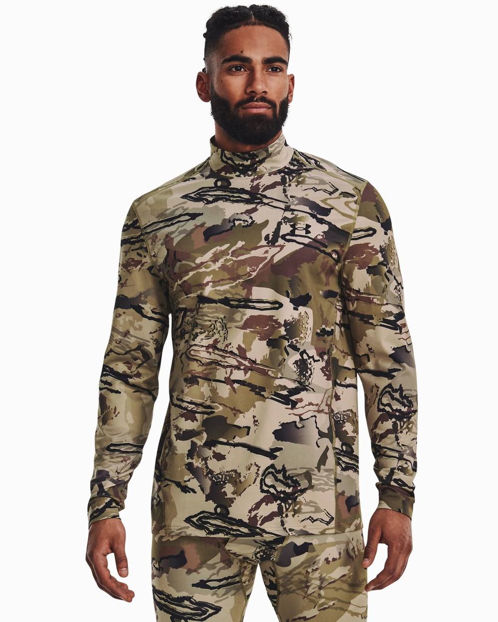 Najfatalniejszy Vans UA Stacked Logo Fill Męskie Beżowe Camo Czarne | BTWL68479
