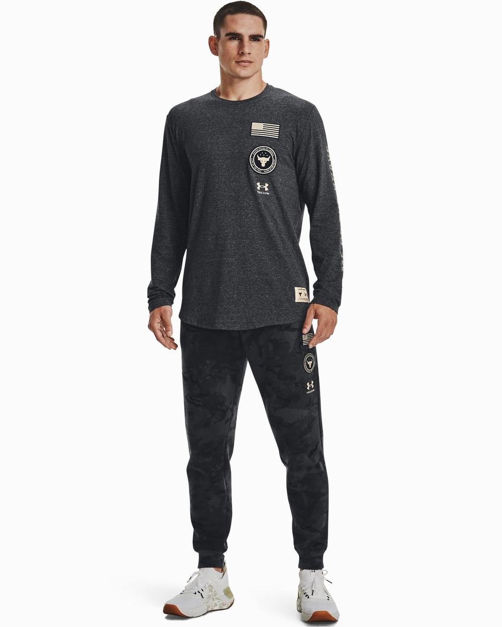 Najfatalniejszy Vans UA Utility ArmourPrint Męskie Czarne Khaki | MQSH50376