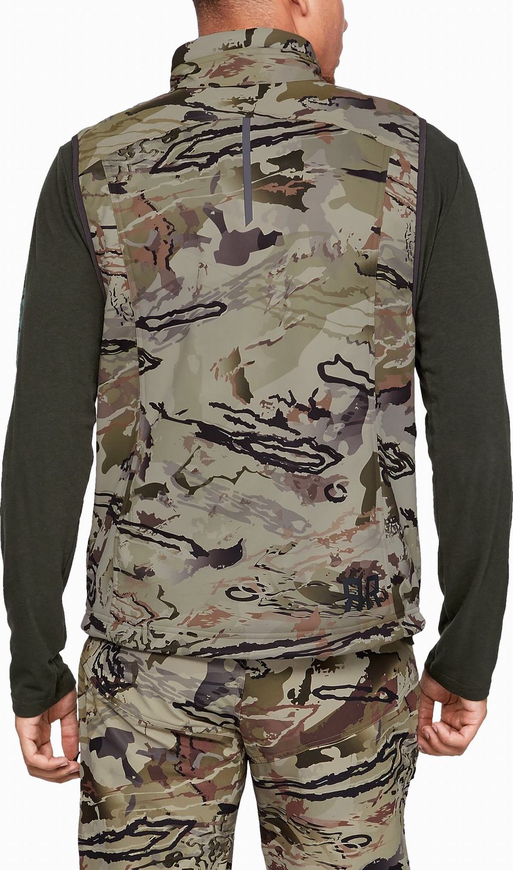 Odzież Wierzchnia Vans UA Vanish Piped Męskie Beżowe Camo Czarne | ONHV17294