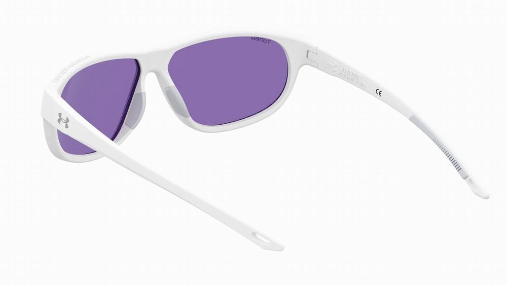 Okulary Słoneczne Vans Damskie Białe | BTDX46931