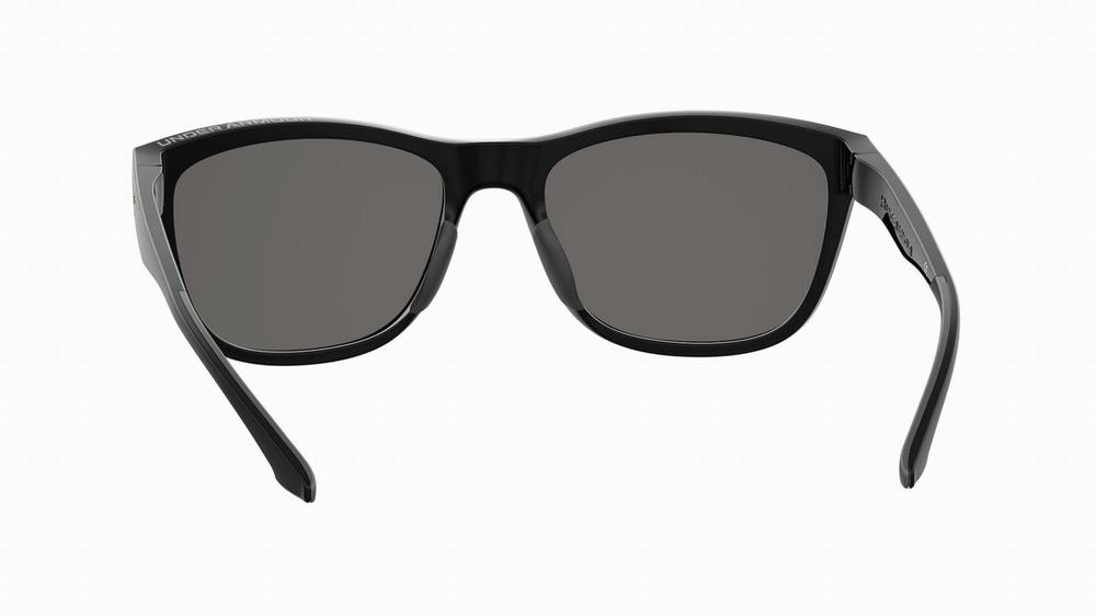 Okulary Słoneczne Vans Damskie Czarne Szare | HDVX81405