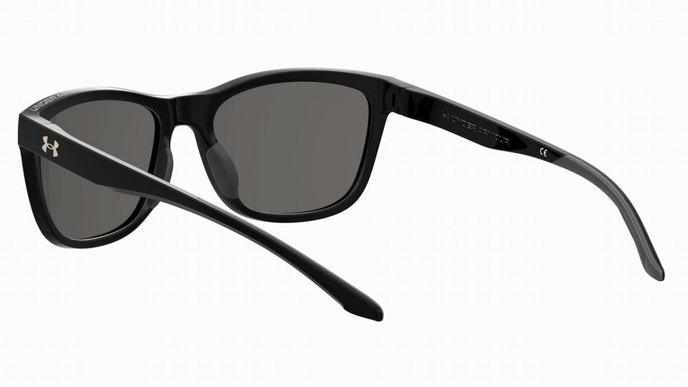 Okulary Słoneczne Vans Damskie Czarne Szare | HDVX81405