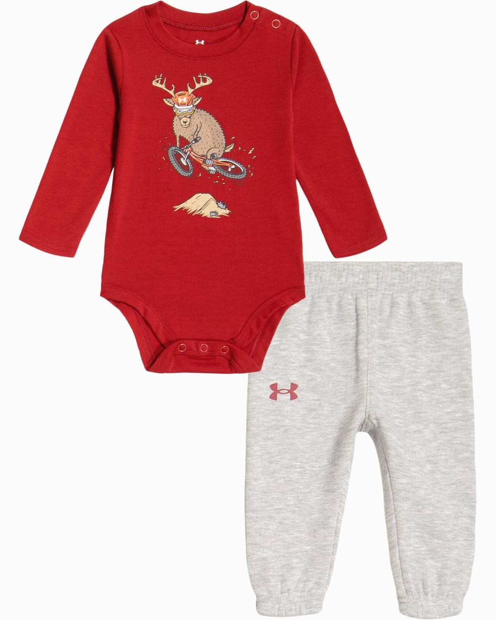One Piece & Sets Vans UA Sleek Chłopięce Czerwone Szare | VZSL21964