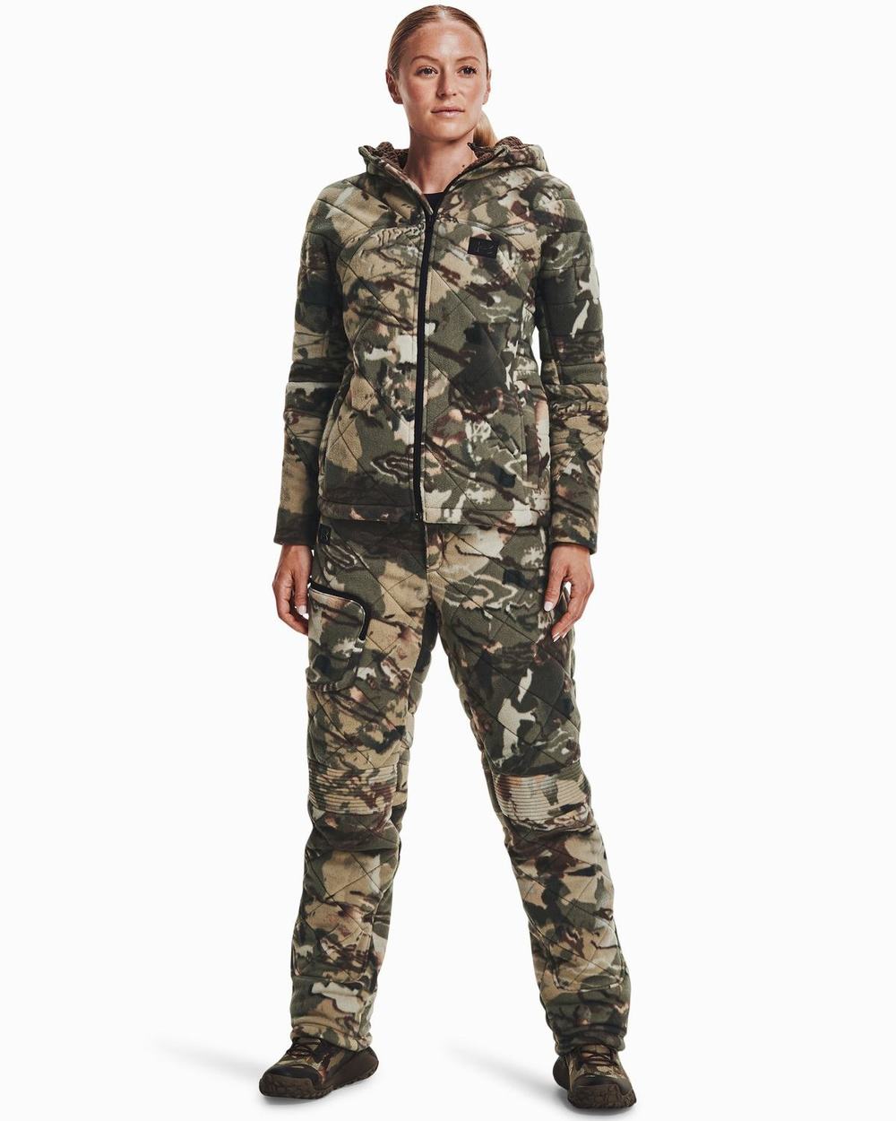 Spodnie Vans Damskie Camo Czarne | PRFG18972