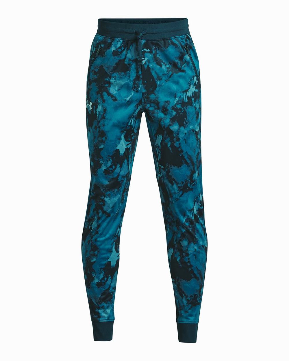 Spodnie Vans UA Tie-Dye Rash Guard Chłopięce Niebieskie Białe | YMJN79145