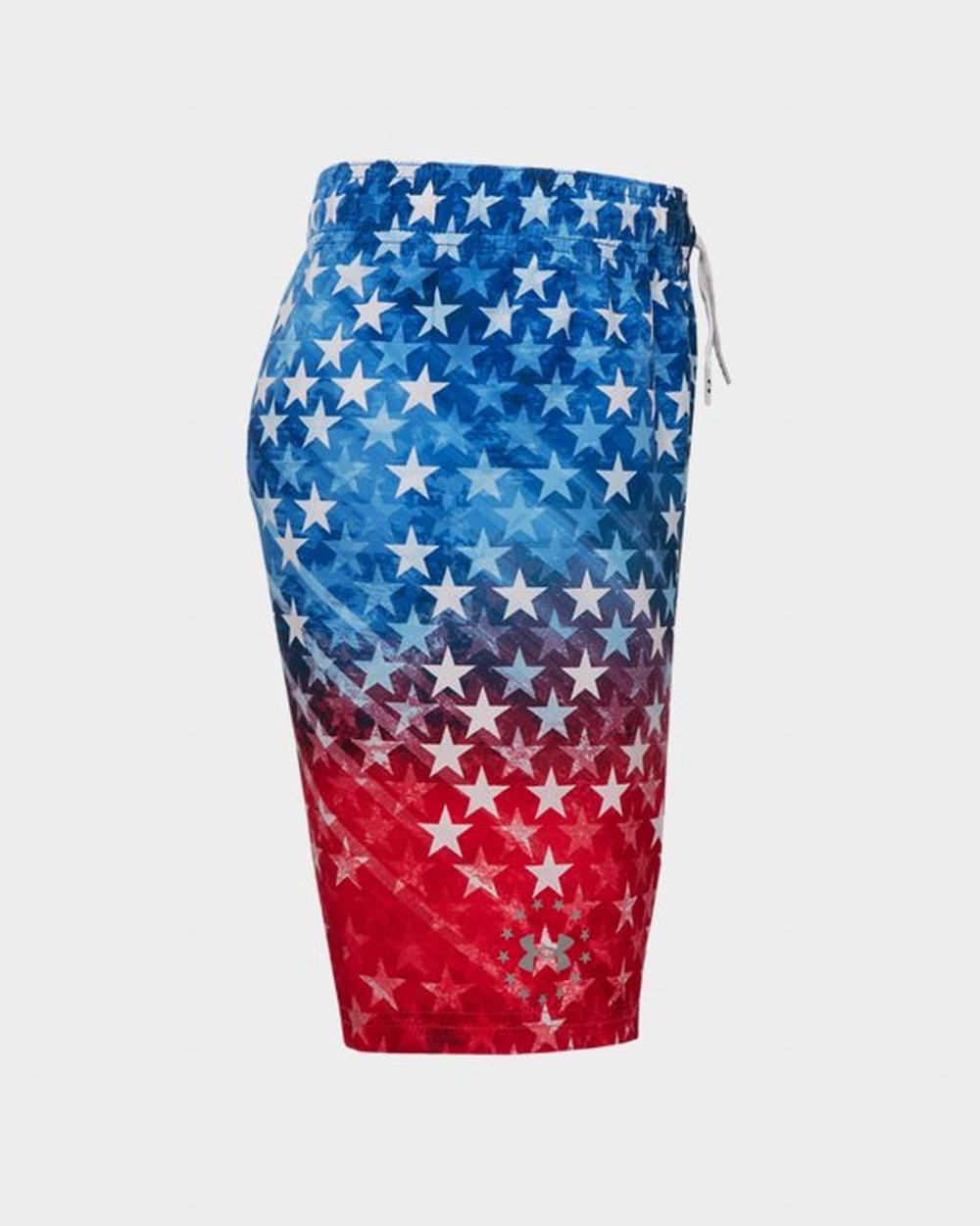 Stroje Kąpielowe Vans UA Logo Rise Chłopięce Czerwone | GMWQ26830