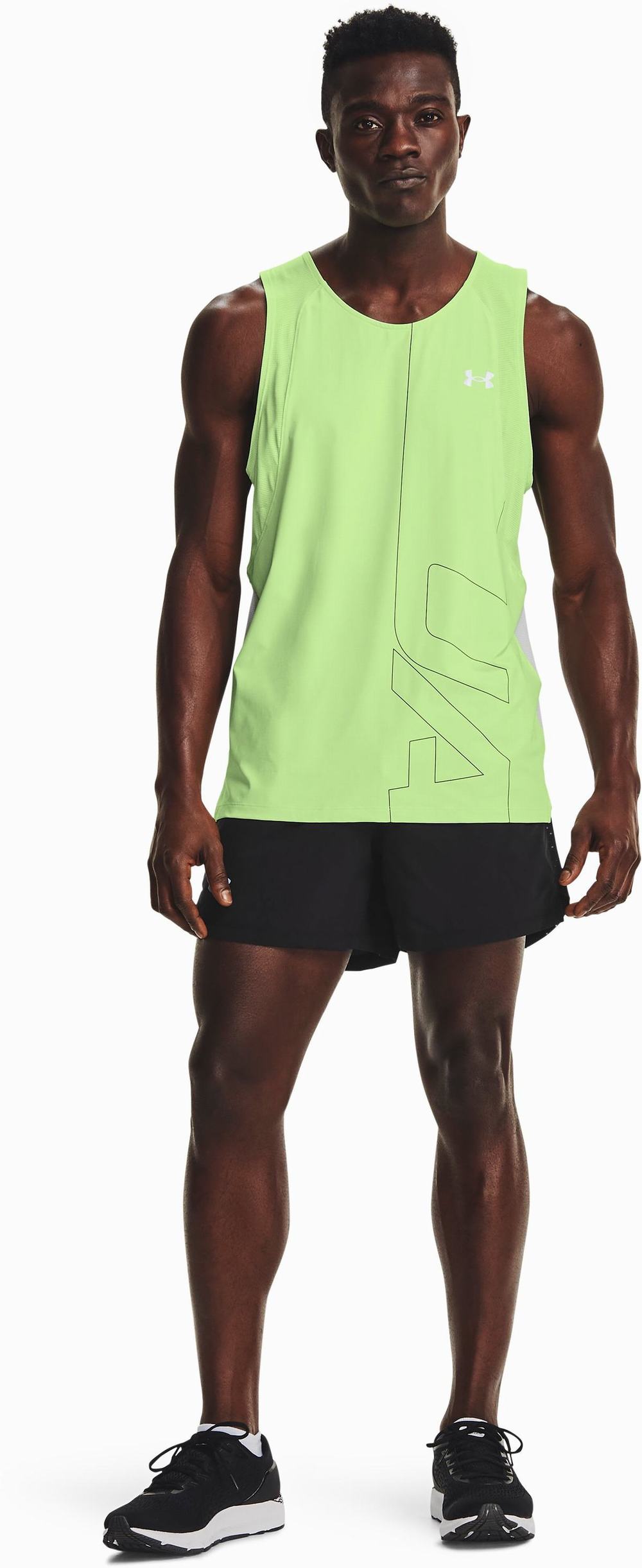 Szorty Vans UA IntelliKnit Run Męskie Czarne | HTFY57960