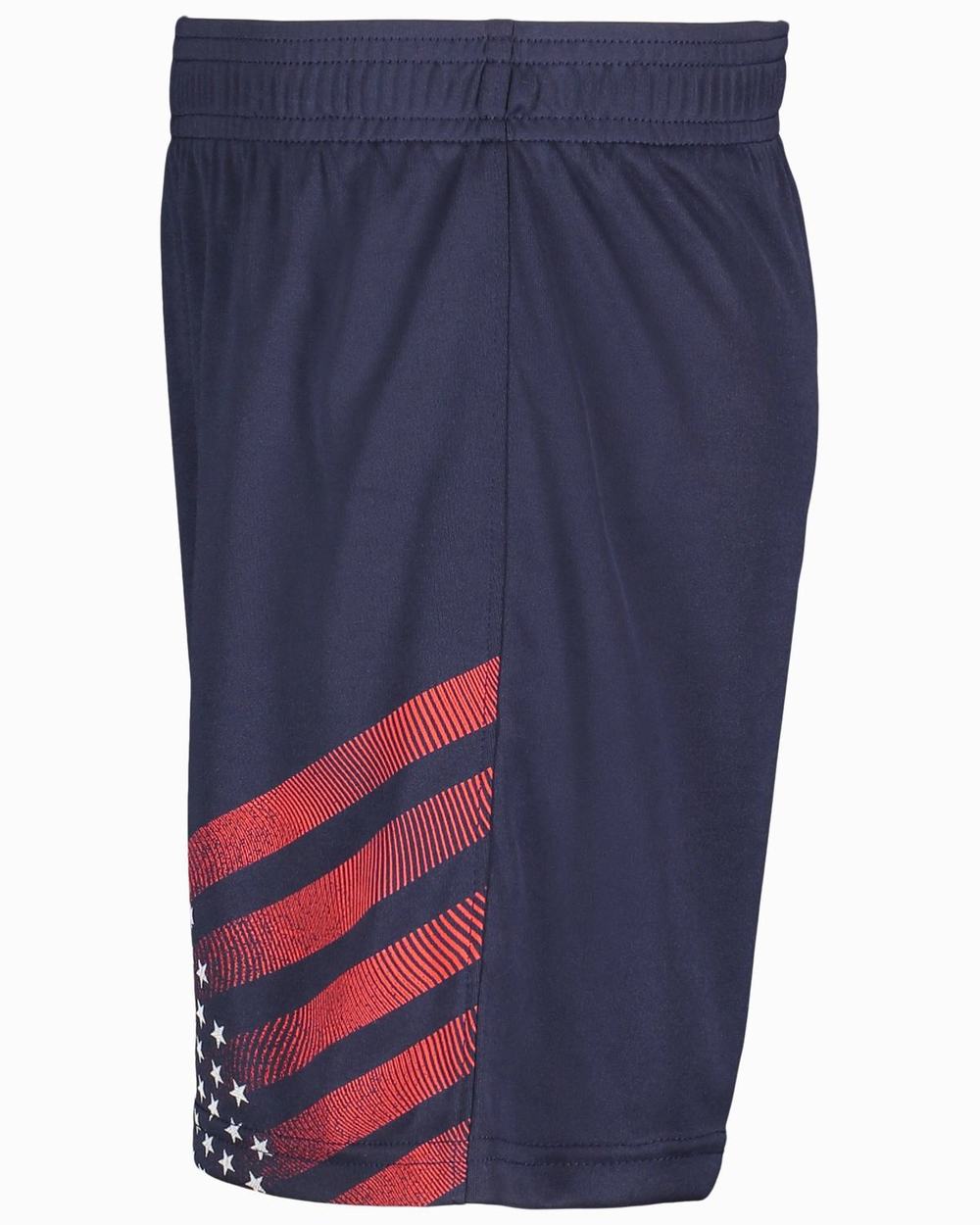 Szorty Vans UA Speed Stripe 2-Pack Chłopięce Granatowe Czerwone | HLSJ49265